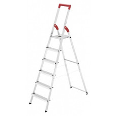 Алюминиевая стремянка Hailo L50 6 ступеней 8150-607 Алюминиевая стремянка Hailo L50 6 ступеней 8150-607