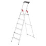 Алюминиевая стремянка Hailo L60 6 ступеней 8160-607