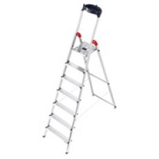 Алюминиевая стремянка Hailo L60 7 ступеней 8160-707 Алюминиевая стремянка Hailo L60 7 ступеней 8160-707