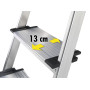 Алюминиевая стремянка Hailo XXL 8 ступеней 8040-807