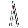 Алюминиевая трехсекционная лестница Mounter Altrex 3 х 14