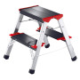 Двухсторонняя анодированная стремянка Hailo ChampionsLine L90 225 2x2 4422-001