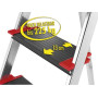 Двухсторонняя анодированная стремянка Hailo ChampionsLine L90 225 2x2 4422-001