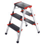 Двухсторонняя анодированная стремянка Hailo ChampionsLine L90 225 2x3 4423-001