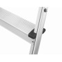 Двухсторонняя анодированная стремянка Hailo L90 Step-ke 2x2 4442-701