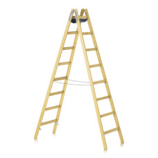 Двухсторонняя деревянная стремянка Zarges Z600 2х5 40045