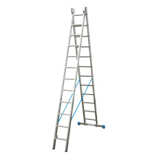 Лестница выдвижная двухсекционная Krause STABILO 2х15 133328