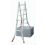 Стремянка-трансформер Krause Monto TeleMatic 4х5 129963