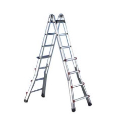 Телескопическая шарнирная лестница Svelt Scalissima 2х6 SSCAL006