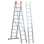 Трехсекционная лестница Krause Monto Tribilo 3x8 129666