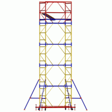 Вышка - Тура ВСР-2 (0.7 м х 2.0 м). Высота 6.4 м (4 секции)