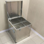 Ящик алюминиевый 550х550х550