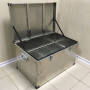 Ящик алюминиевый 650х400х350