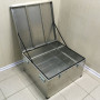 Ящик алюминиевый 650х600х350