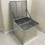 Ящик алюминиевый 650х600х600