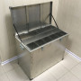 Ящик для инструмента алюминиевый 750х400х590