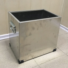 Ящик-корзина алюминиевый 350х250х350