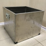 Ящик-корзина алюминиевый 450х450х400