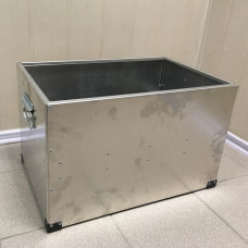 Ящик-корзина алюминиевый 550х350х350