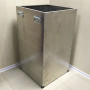 Ящик-корзина алюминиевый 550х550х1000