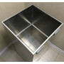 Ящик-корзина алюминиевый 550х550х1000