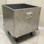 Ящик-тележка алюминиевый 450х450х400