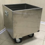 Ящик-тележка алюминиевый 450х450х400